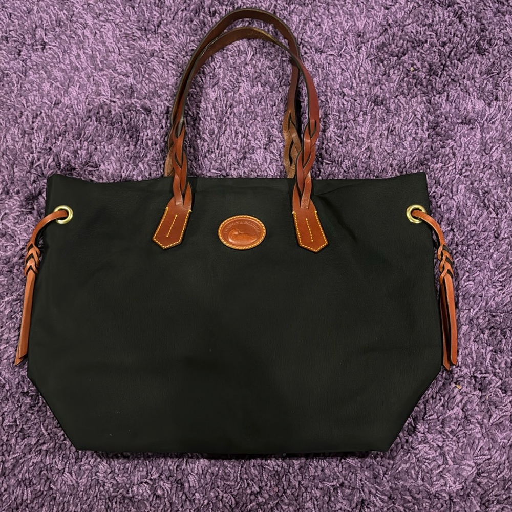 DOONEY & BOURKE Nylon Shopper Tote BLACK